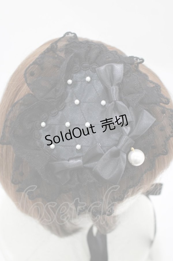 画像2: Angelic Pretty / LOVEキルティングハートキャノティエ  ブラック H-25-11-02-1079-AP-AC-NS-ZH (2)