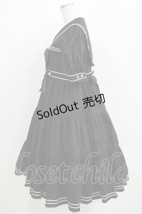 画像2: Angelic Pretty / Dolly Sailorワンピース Free ブラック H-25-11-02-1007-AP-OP-NS-ZH (2)