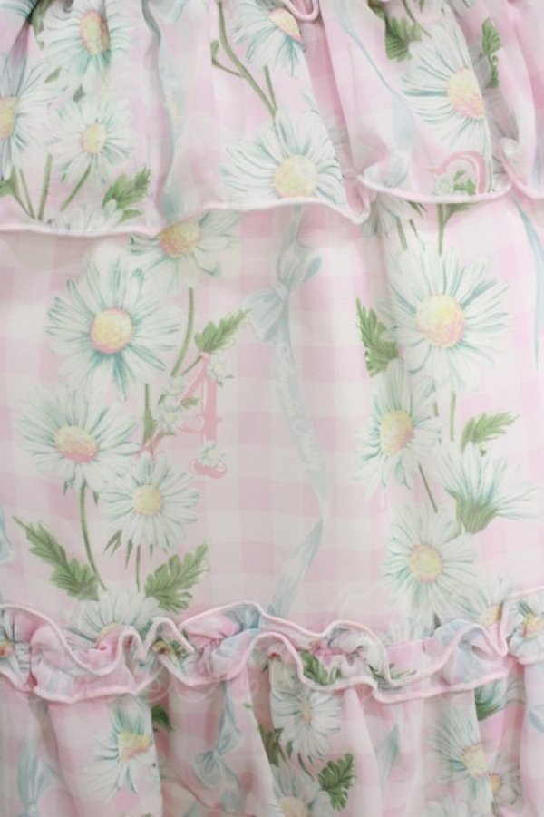 画像4: Angelic Pretty / Secret Daisy Gardenワンピース Free サックス H-25-11-02-1008-AP-OP-NS-ZH (4)