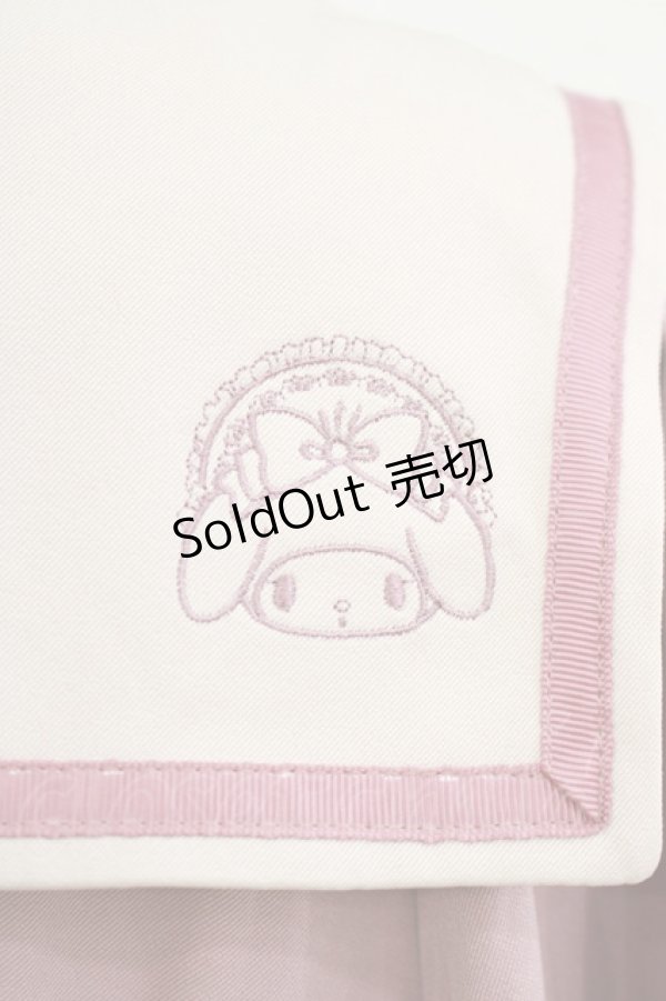 画像4: m petit by misako / サンリオキャラクターズコラボ マイメロディセーラーワンピース LL ピンク H-25-11-02-1010-LO-OP-NS-ZH (4)