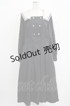 画像: m petit by misako / サンリオキャラクターズコラボ クロミセーラーワンピース LL ブラック H-25-11-02-1011-LO-OP-NS-ZH