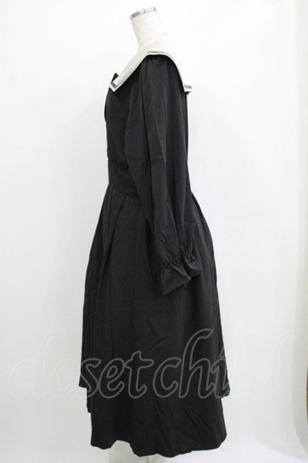 画像2: m petit by misako / サンリオキャラクターズコラボ クロミセーラーワンピース LL ブラック H-25-11-02-1011-LO-OP-NS-ZH (2)