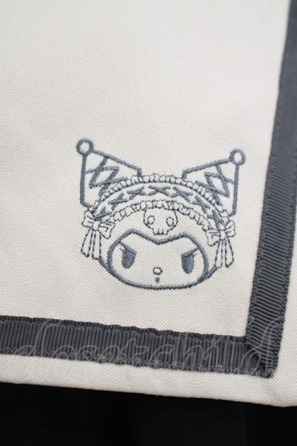 画像4: m petit by misako / サンリオキャラクターズコラボ クロミセーラーワンピース LL ブラック H-25-11-02-1011-LO-OP-NS-ZH (4)