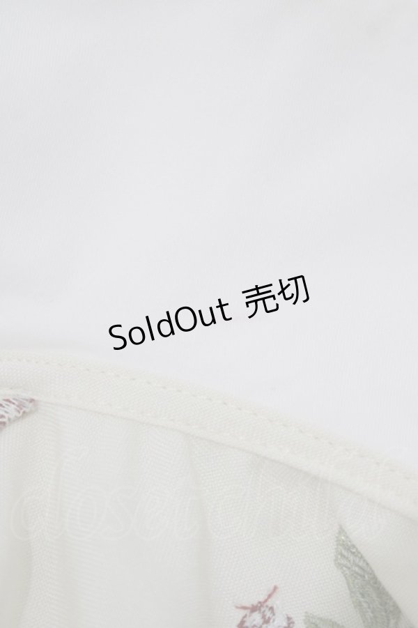 画像5: axes femme / さくらんぼ刺繍ワンピース Free オフ H-25-11-02-1013-AX-OP-NS-ZH (5)