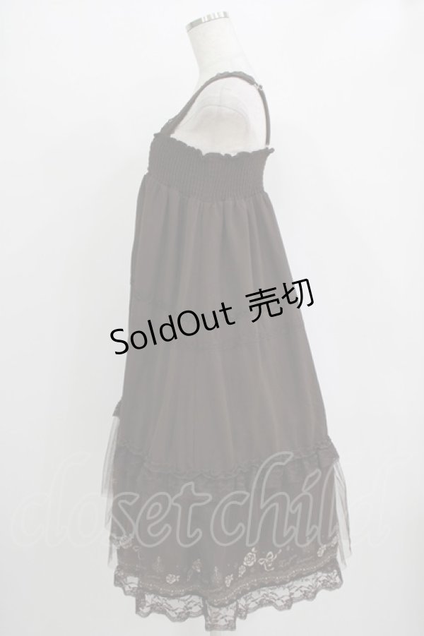 画像2: axes femme / 裾プリント2WAYロンスカ M ブラウン H-25-11-02-1018-AX-SK-NS-ZH (2)