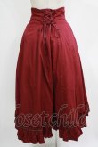 画像3: Victorian maiden / ハイウェストバッスルロングスカート Free ボルドー H-25-11-02-1020-CL-SK-NS-ZH (3)