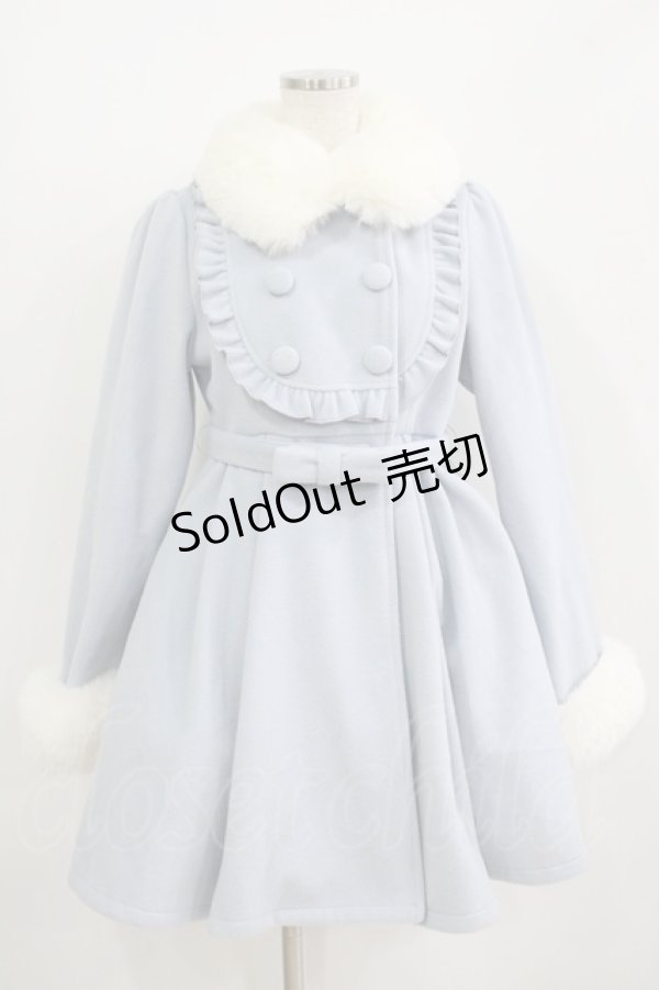 画像1: Rojita / メイドライクドーリーコート Free サックス H-25-11-02-1023-LO-CO-NS-ZH (1)