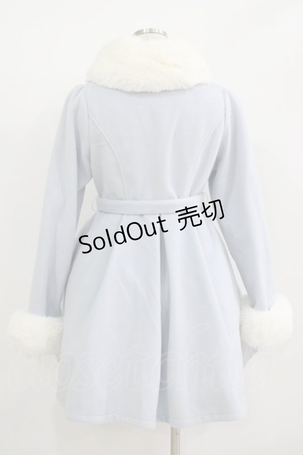 画像3: Rojita / メイドライクドーリーコート Free サックス H-25-11-02-1023-LO-CO-NS-ZH (3)