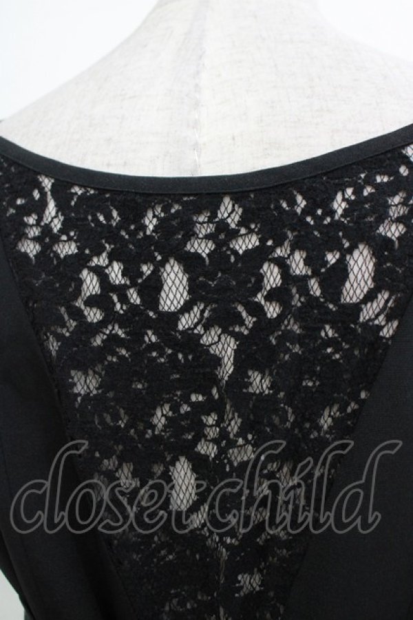 画像4: an another angelus / スカラップジャンパースカート Free ブラック H-25-11-02-1024-CA-OP-NS-ZH (4)