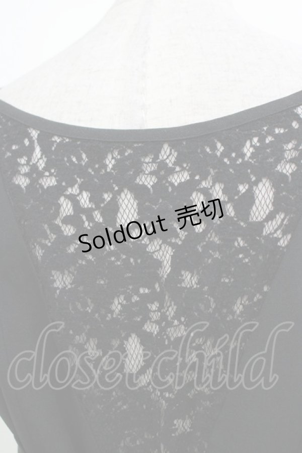 画像4: an another angelus / スカラップジャンパースカート Free ブラック H-25-11-02-1024-CA-OP-NS-ZH (4)