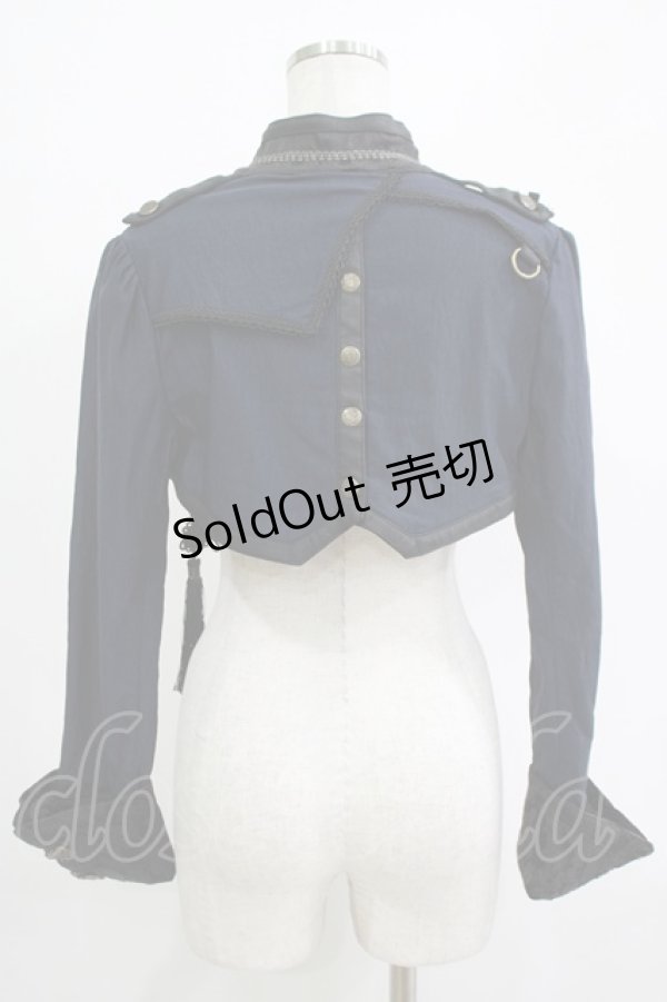 画像3: Ozz oneste / ショートジャケット  紺 H-25-11-03-033-OO-JA-KB-ZH (3)