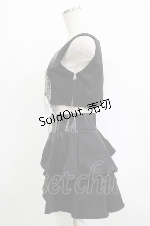 画像2: dependoll / Heart spider setup (skirt)  ブラック H-25-11-03-036-LO-OP-KB-ZH (2)