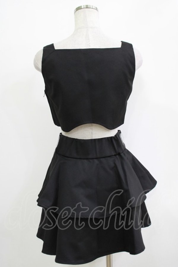 画像3: dependoll / Heart spider setup (skirt)  ブラック H-25-11-03-036-LO-OP-KB-ZH (3)