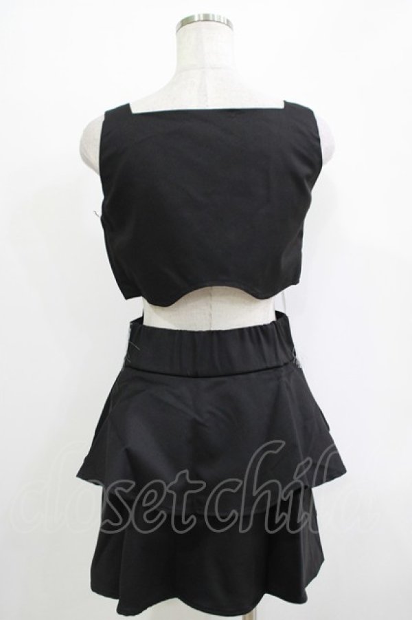 画像3: dependoll / Heart spider setup (skirt)  ブラック H-25-11-03-037-LO-OP-KB-ZH (3)