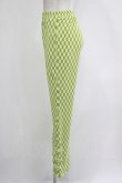 画像2: Candy Stripper / EASY FLARE CHINA PANTS  ライトグリーン H-25-11-03-041-PU-PA-KB-ZH (2)