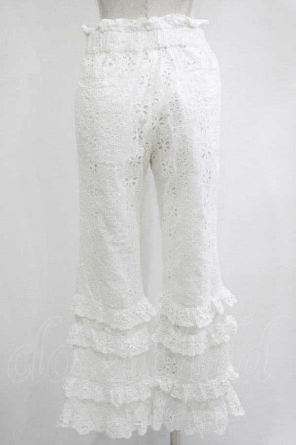画像3: Candy Stripper / LACY PANTS  ホワイト H-25-11-03-042-PU-PA-KB-ZH (3)