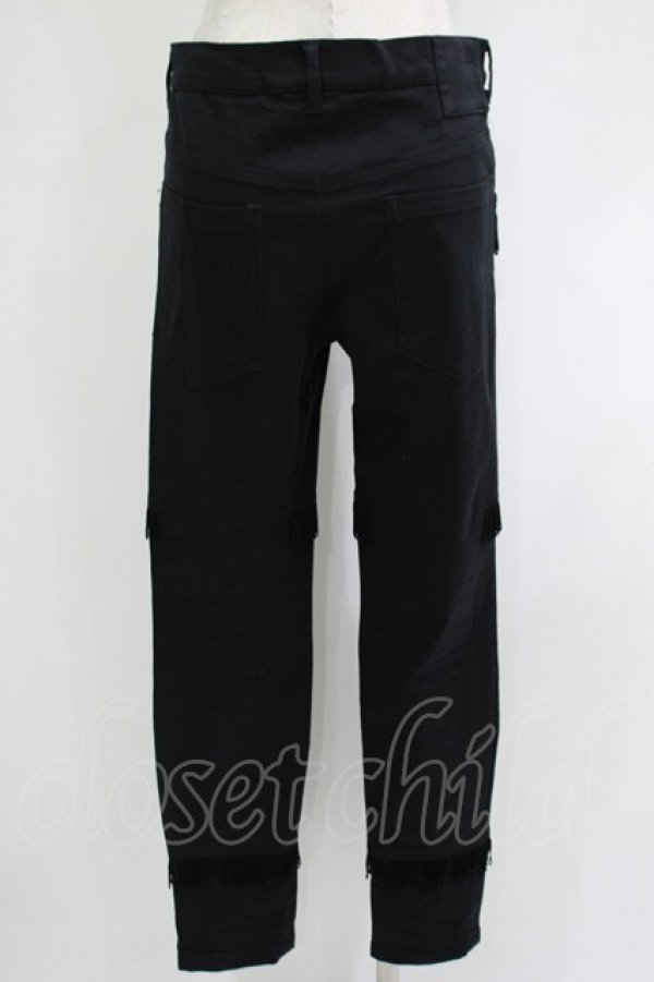 画像3: MILKBOY / フリンジPANTS  黒 H-25-11-03-044-MB-PA-KB-ZH (3)