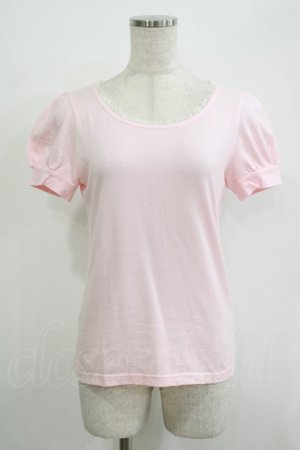 画像: Emily Temple cute / バックリボンパフカットソー  ピンク H-25-11-03-053-ET-TO-KB-ZH