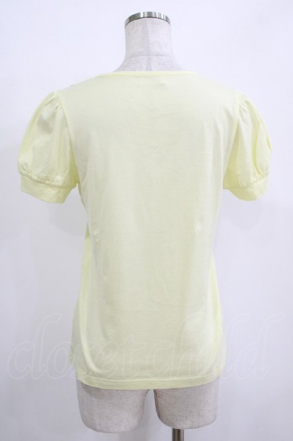 画像3: Emily Temple cute / スカラップカラーカットソー  イエロー H-25-11-03-055-ET-TO-KB-ZH (3)