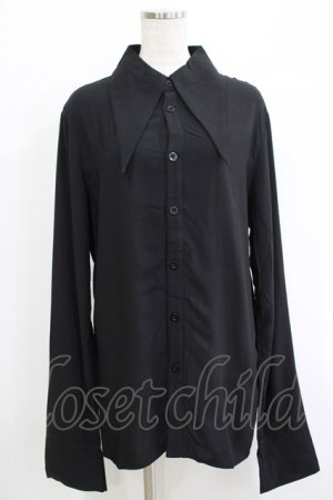 画像: KILL STAR / PAIMON SHIRT S ブラック H-25-11-03-060-SL-BL-KB-ZH