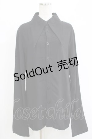 画像: KILL STAR / PAIMON SHIRT S ブラック H-25-11-03-060-SL-BL-KB-ZH