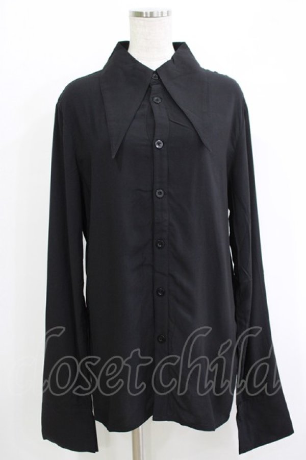 画像1: KILL STAR / PAIMON SHIRT S ブラック H-25-11-03-060-SL-BL-KB-ZH (1)