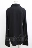 画像3: KILL STAR / PAIMON SHIRT S ブラック H-25-11-03-060-SL-BL-KB-ZH (3)