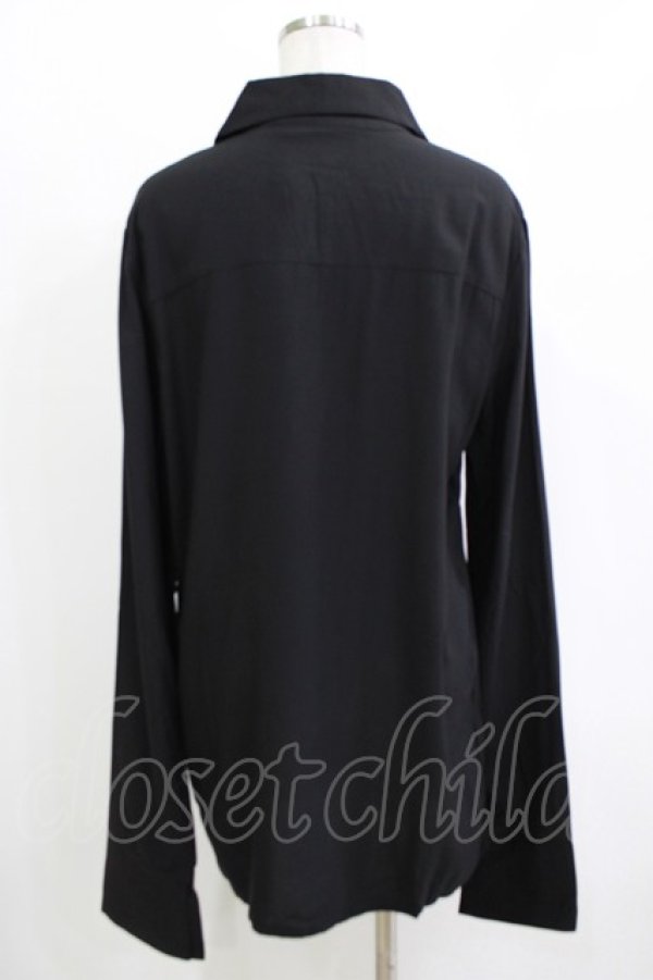 画像3: KILL STAR / PAIMON SHIRT S ブラック H-25-11-03-060-SL-BL-KB-ZH (3)