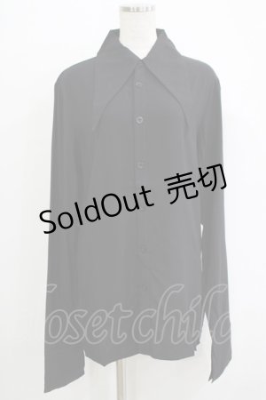 画像: KILL STAR / PAIMON SHIRT XS ブラック H-25-11-03-061-SL-BL-KB-ZH