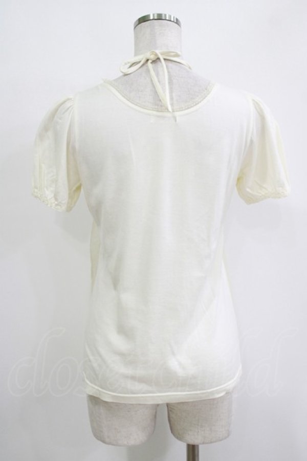 画像3: Emily Temple cute / レイヤード風チュール重ねカットソー  オフ H-25-11-03-063-ET-TO-KB-ZH (3)