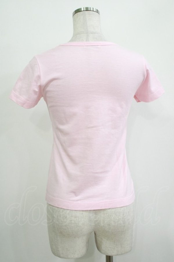 画像3: MILK / リボンパールカットソー  ピンク H-25-11-03-069-ML-TO-KB-ZH (3)