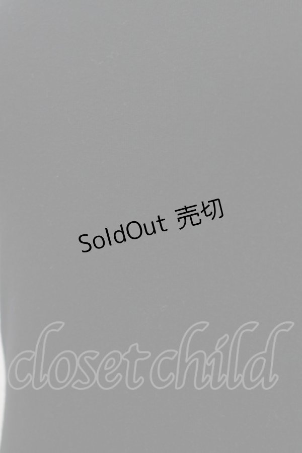 画像4: MILK / 丸衿半袖カットソー  ブラック H-25-11-03-072-ML-TO-KB-ZH (4)