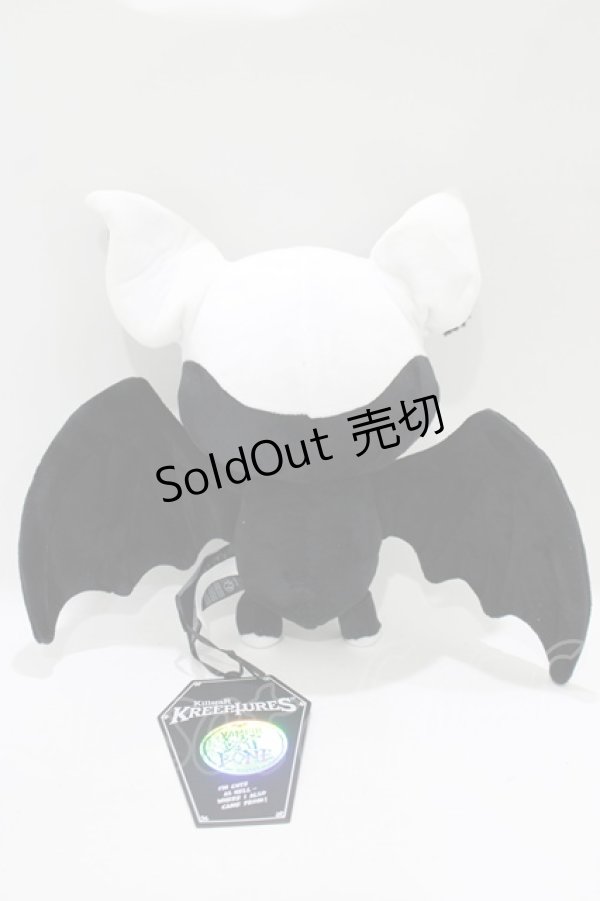 画像2: KILL STAR / Vampir Batboneぬいぐるみ  黒×白 H-25-11-03-079-SL-ZA-KB-ZH (2)