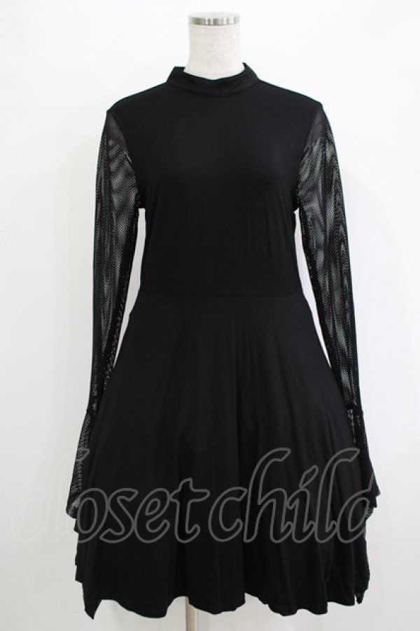 画像1: KILL STAR / LANA SKATER DRESS M ブラック H-25-11-03-009-SL-OP-KB-ZH (1)