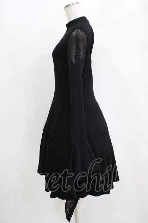 画像2: KILL STAR / LANA SKATER DRESS M ブラック H-25-11-03-009-SL-OP-KB-ZH (2)
