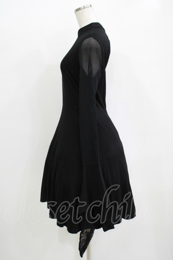 画像2: KILL STAR / LANA SKATER DRESS M ブラック H-25-11-03-010-SL-OP-KB-ZH (2)