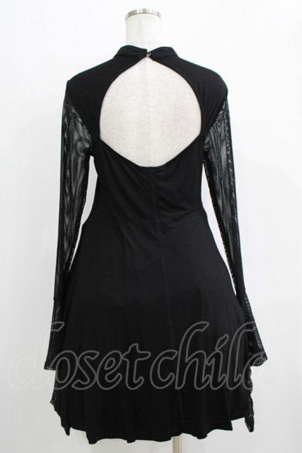 画像3: KILL STAR / LANA SKATER DRESS M ブラック H-25-11-03-010-SL-OP-KB-ZH (3)