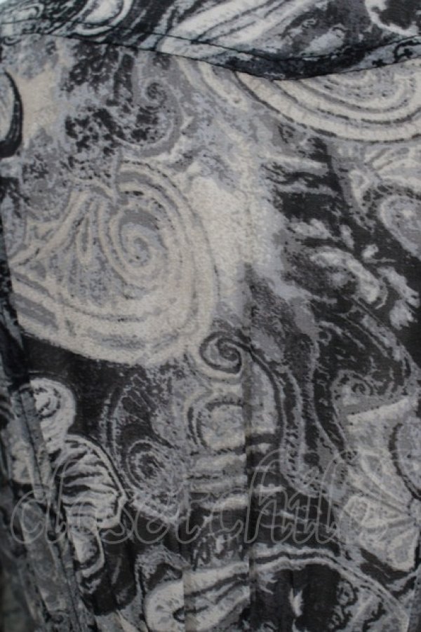 画像4: Rozen Kavalier / 総柄プリーツワンピース  グレー H-25-11-03-015-OO-OP-KB-ZH (4)