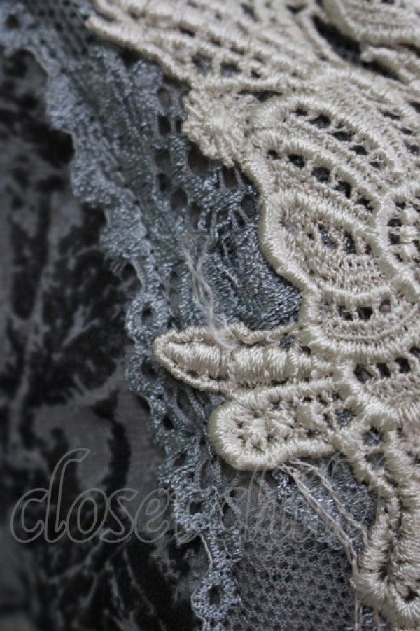 画像5: Rozen Kavalier / 総柄プリーツワンピース  グレー H-25-11-03-015-OO-OP-KB-ZH (5)