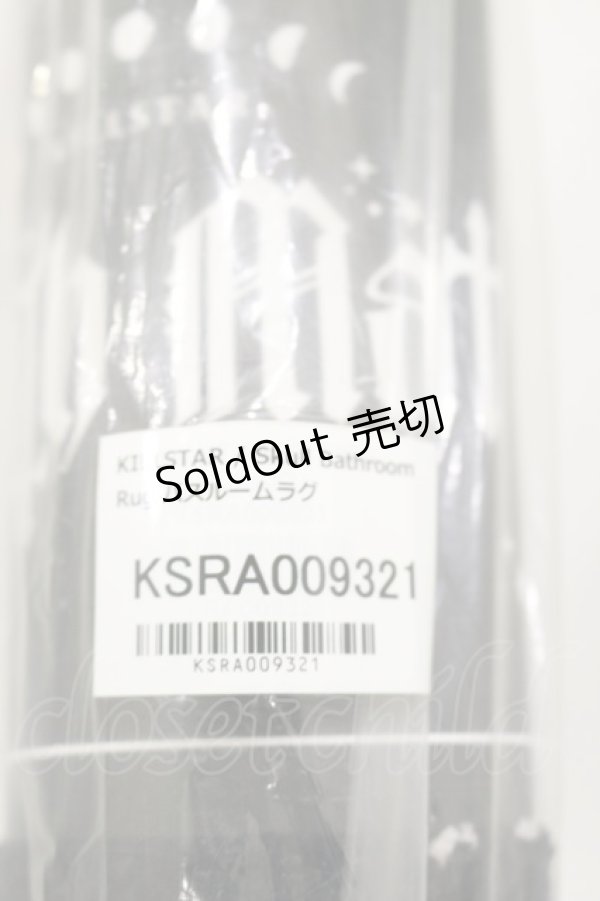 画像1: KILL STAR / Skull Bathroom Rug  ブラック H-25-11-04-004-SL-ZA-KB-ZT087 (1)