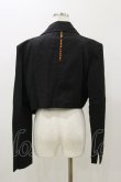 画像2: PUNK RAVE / TECHNO GOTH CROPPED JACKET XL ブラック H-25-11-04-062-PU-JA-KB-ZH (2)
