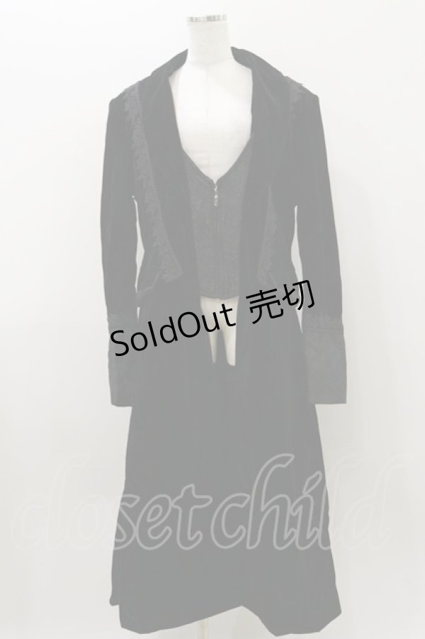 画像1: PUNK RAVE / The Vampire Diaries coat 3XL ブラック H-25-11-04-064-PU-CO-KB-ZH (1)