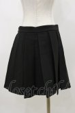 画像2: DARK IN LOVE / Punk black white check heart pleated skirt M ブラック H-25-11-04-071-PU-SK-KB-ZH (2)