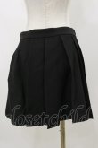 画像2: DARK IN LOVE / Punk black white check heart pleated skirt M ブラック H-25-11-04-072-PU-SK-KB-ZH (2)