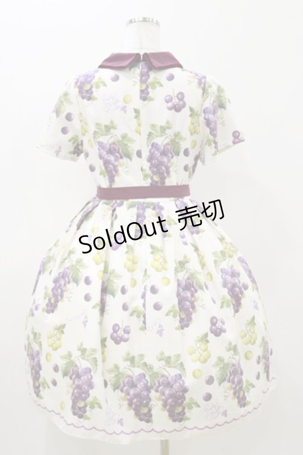 画像2: Emily Temple cute / Lady Grapesワンピース  オフホワイト H-25-11-04-075-ET-OP-KB-ZH (2)
