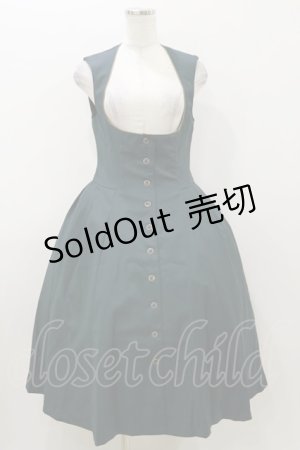 画像: Sheglit / "Lancelot"ジャンパースカート  ダークグリーン H-25-11-04-076-EL-OP-KB-ZH