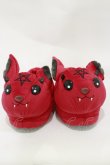 画像1: KILL STAR / Vampire Slippers S-M Bloodレッド H-25-11-04-008-SL-SH-KB-ZH (1)