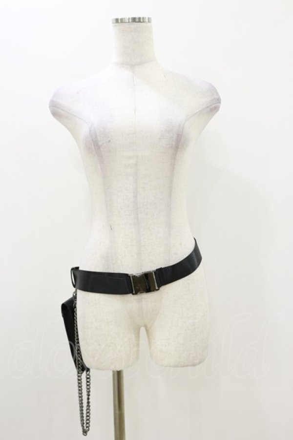 画像1: KILL STAR / Distortion Clouds Belt XL ブラック H-25-11-04-010-SL-ZA-KB-ZH (1)