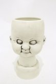 画像1: KILL STAR / DOLLS HEAD VASE  ホワイト H-25-11-04-018-SL-ZA-KB-ZH (1)