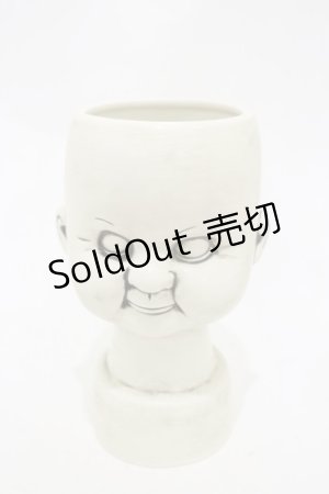 画像: KILL STAR / DOLLS HEAD VASE  ホワイト H-25-11-04-018-SL-ZA-KB-ZH